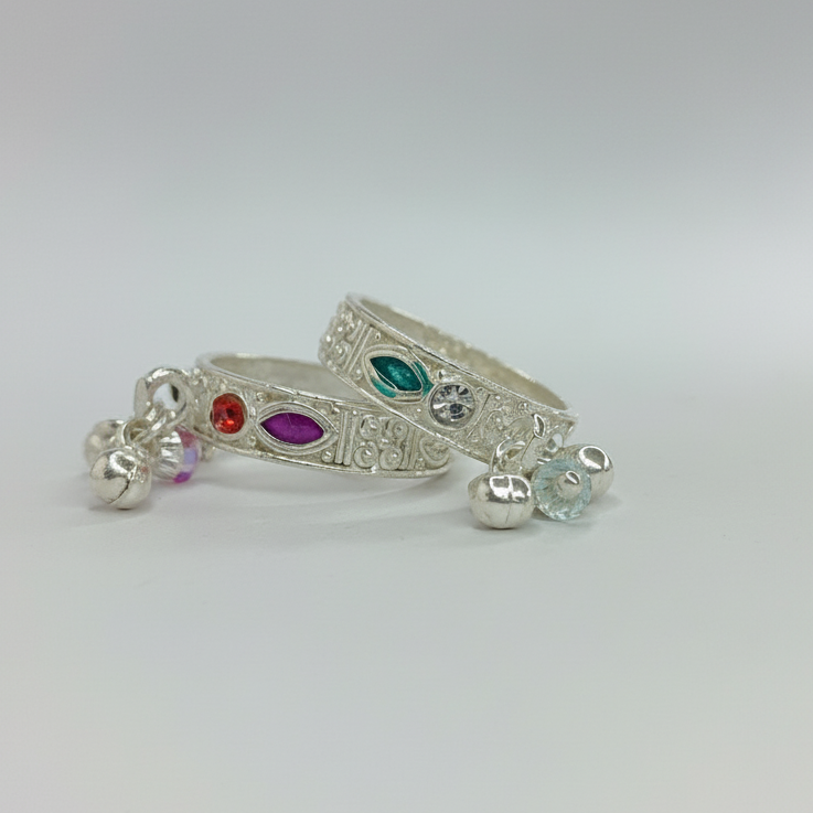 Rings with Ghungroo Bells