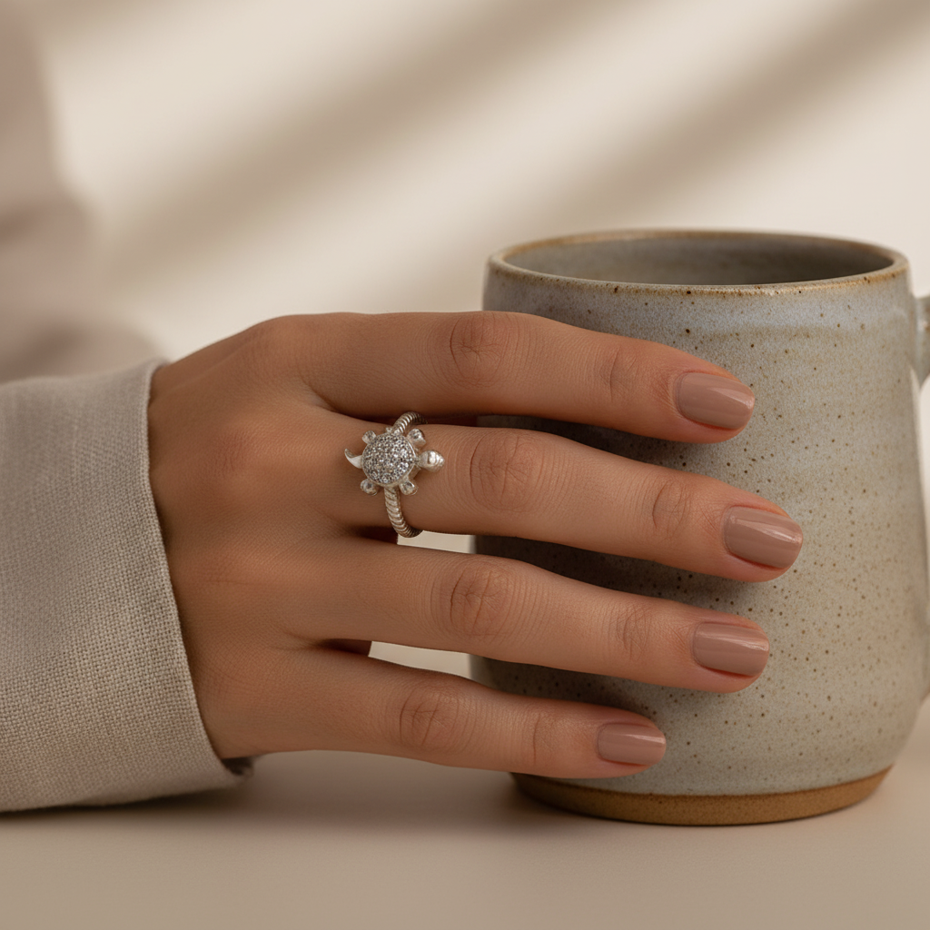 Guardian Turtle Ring