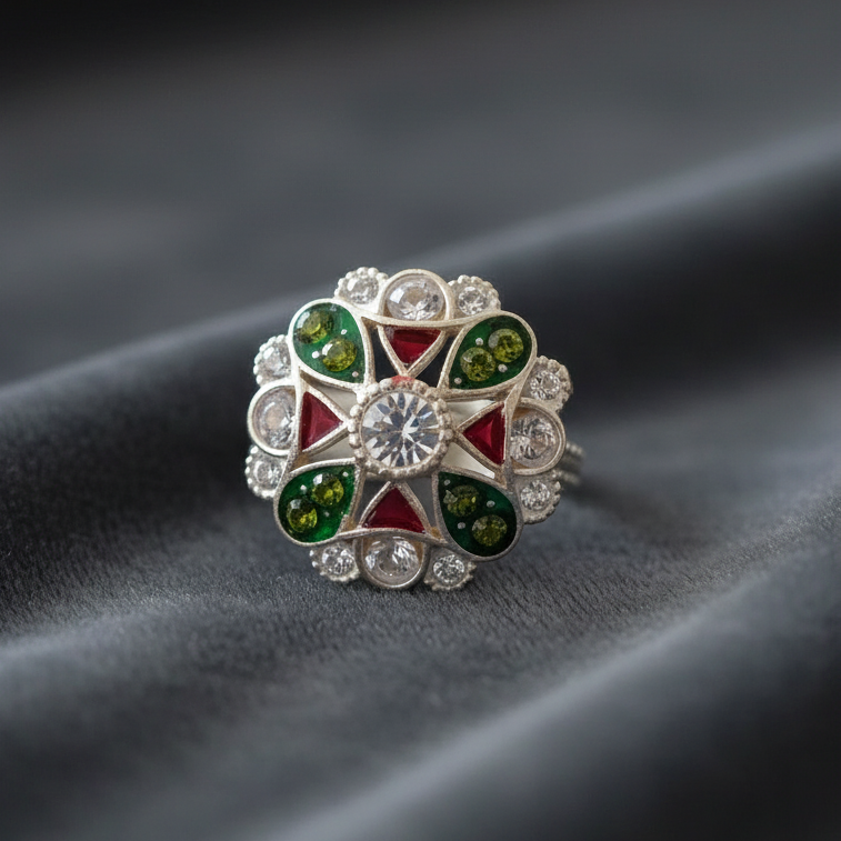 Kundan Stone Toe Rings