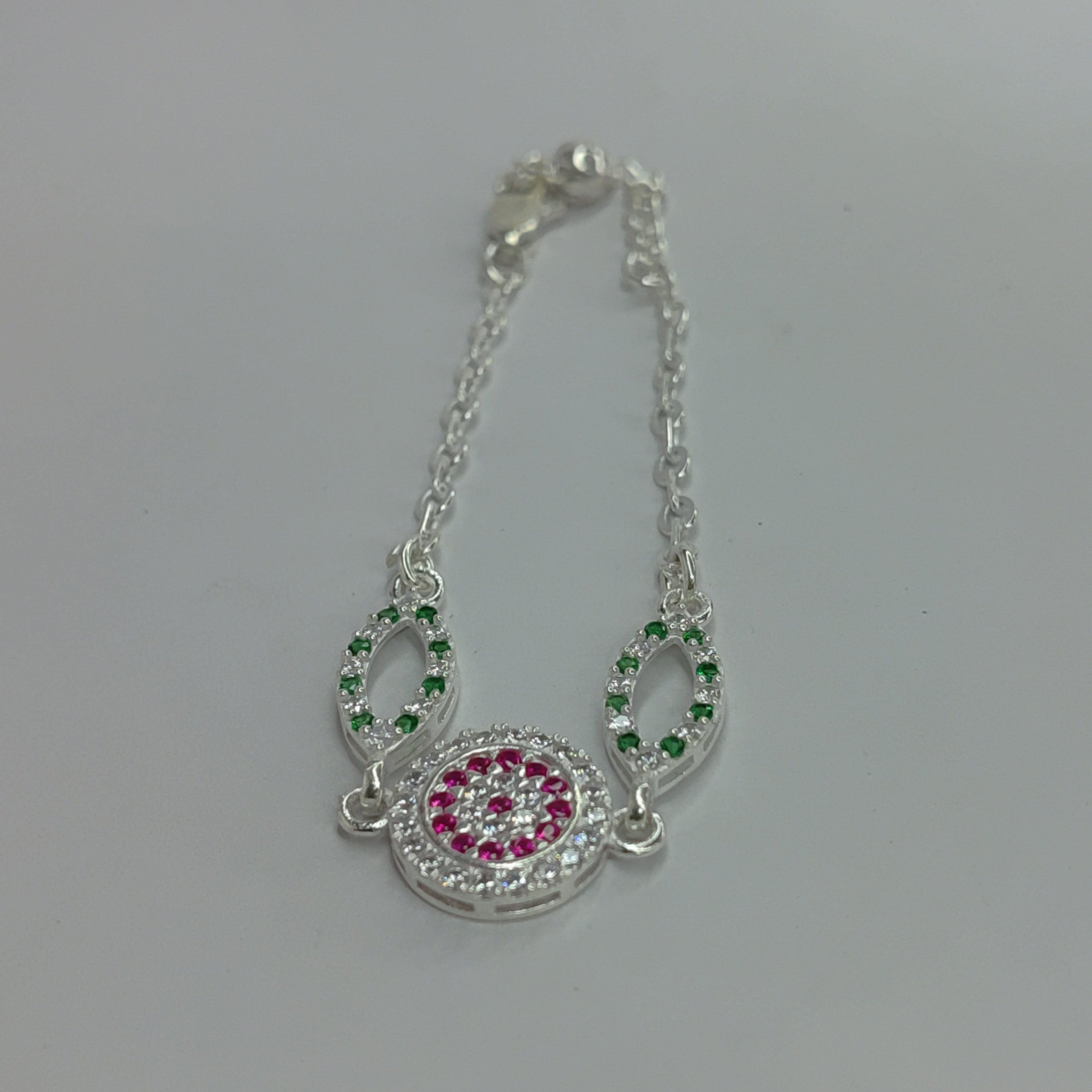 Silver Flower Bracelet