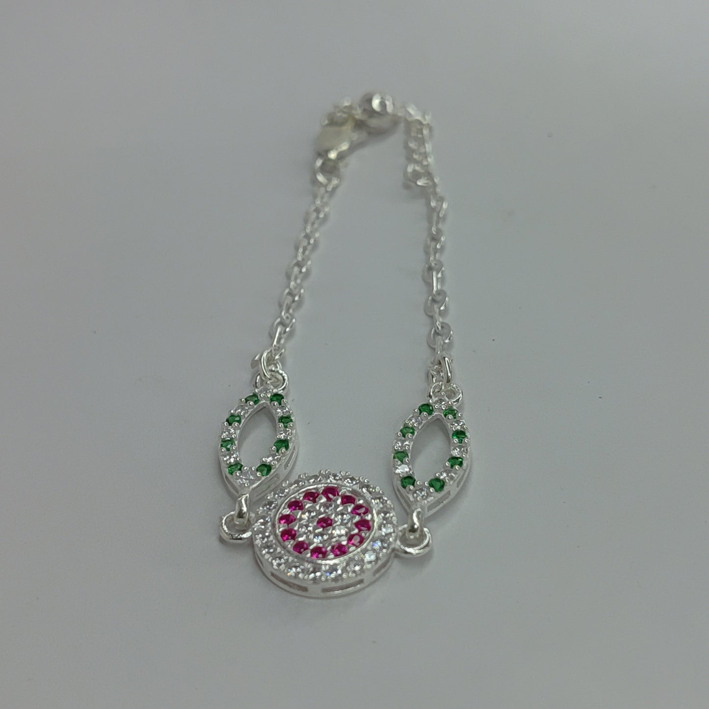 Silver Flower Bracelet