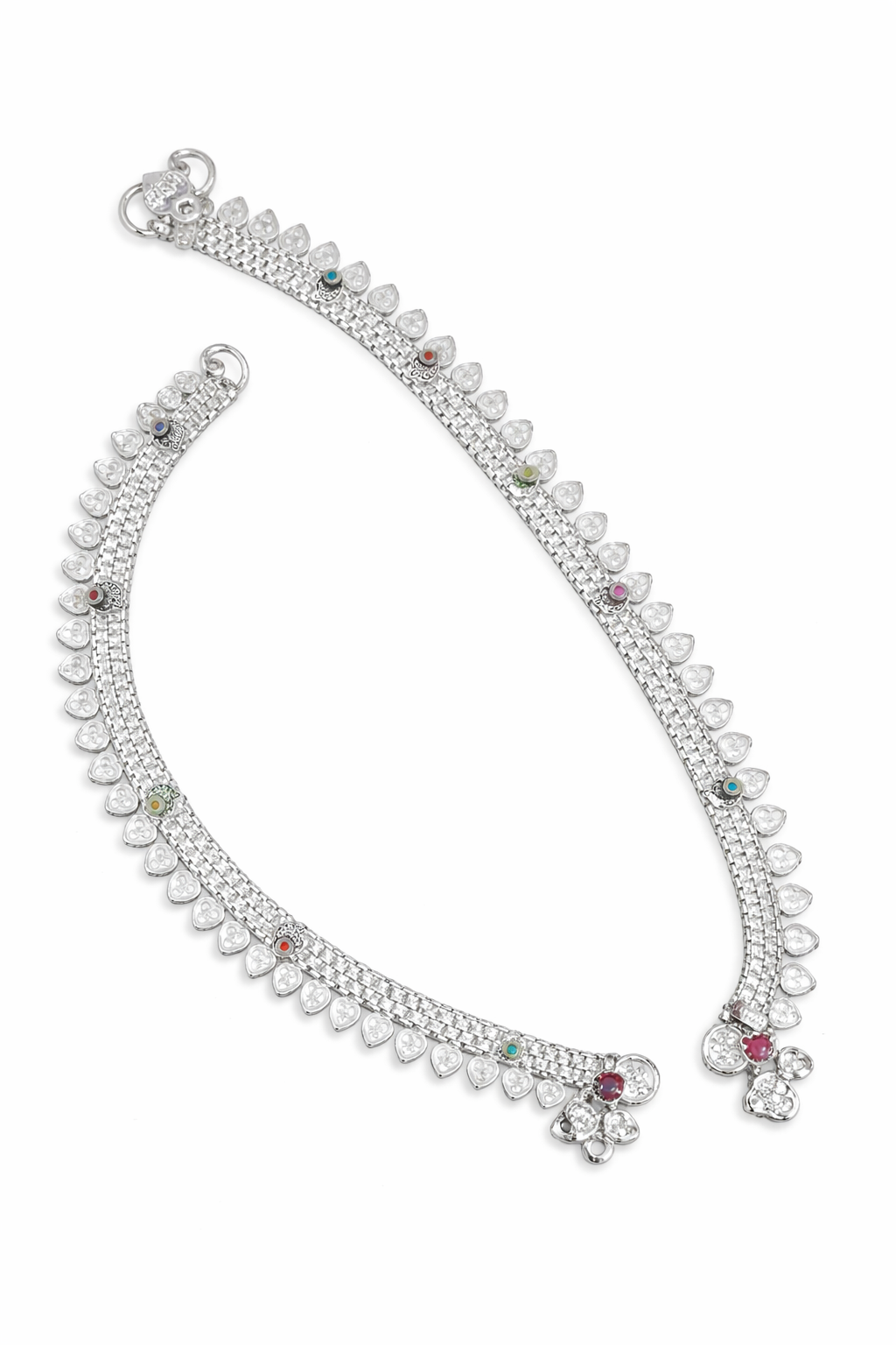 Hridaya Ghungroo Silver Anklet