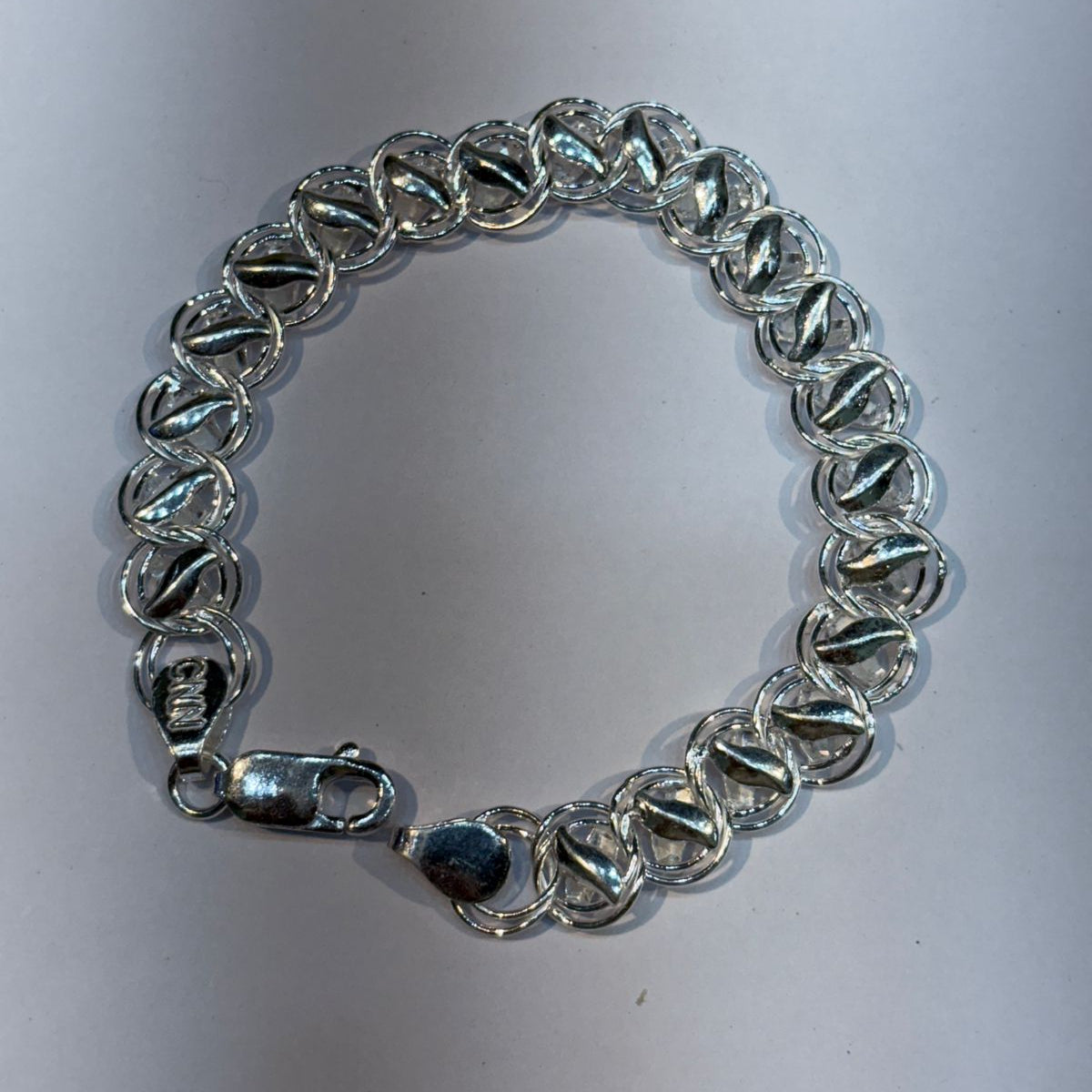 Men's Byzantine Link Bracelet- light weight