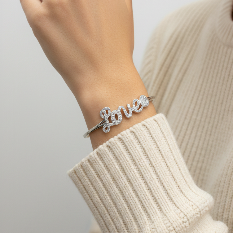 Silver Love Bracelet