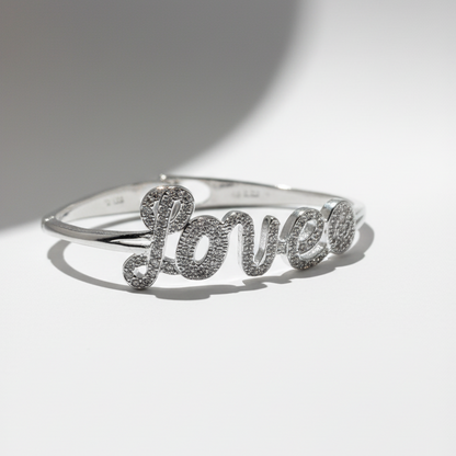 Silver Love Bracelet