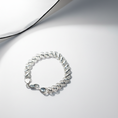 Men's Byzantine Link Bracelet- light weight