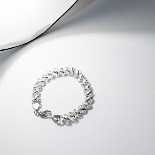 Men's Byzantine Link Bracelet- light weight