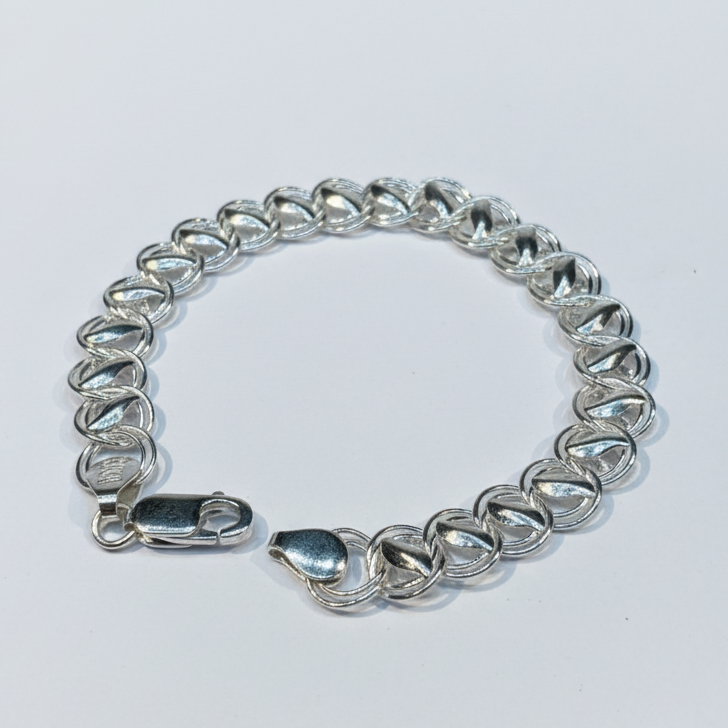 Men's Byzantine Link Bracelet- light weight