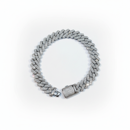 Iced Out Men's Cuban Link Bracelet