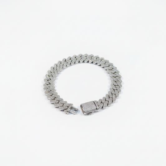 Iced Out Men's Cuban Link Bracelet