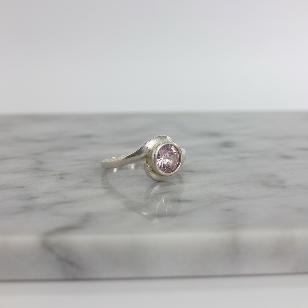 Pink gem Ring