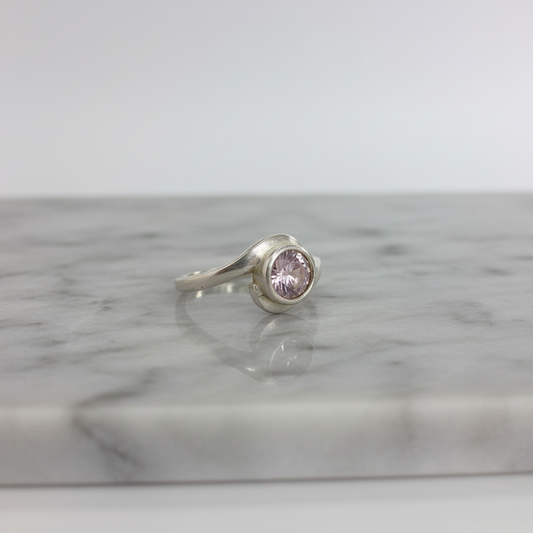 Pink gem Ring