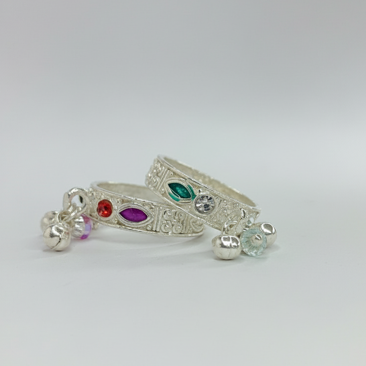 Rings with Ghungroo Bells
