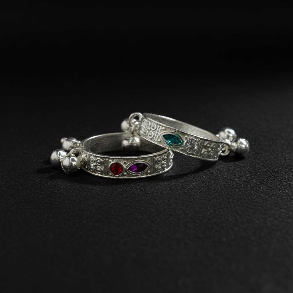 Rings with Ghungroo Bells