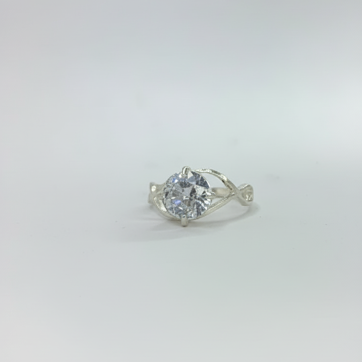 Diamond Infinity Ring