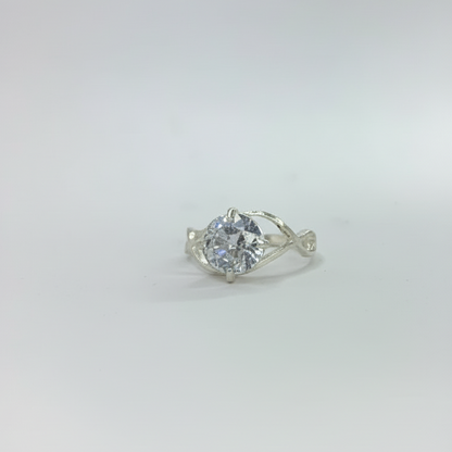 Diamond Infinity Ring