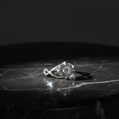 Diamond Infinity Ring
