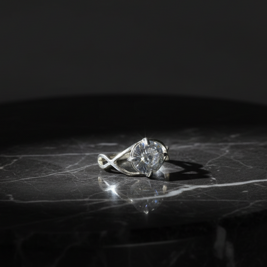 Diamond Infinity Ring