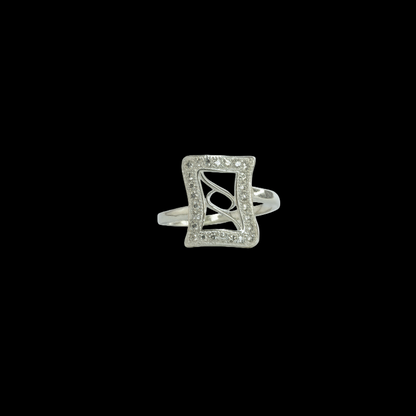 Rectangle Statement Ring