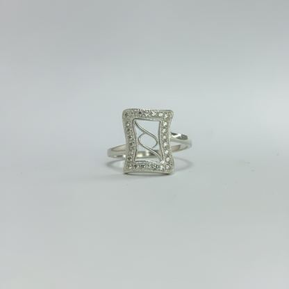 Rectangle Statement Ring