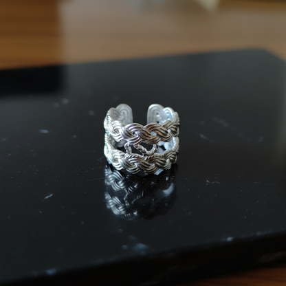 Braided Rope Toe Rings